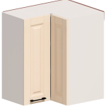 Corp superior de colț, 2 polițe, L60x60cm, H72cm, A30cm