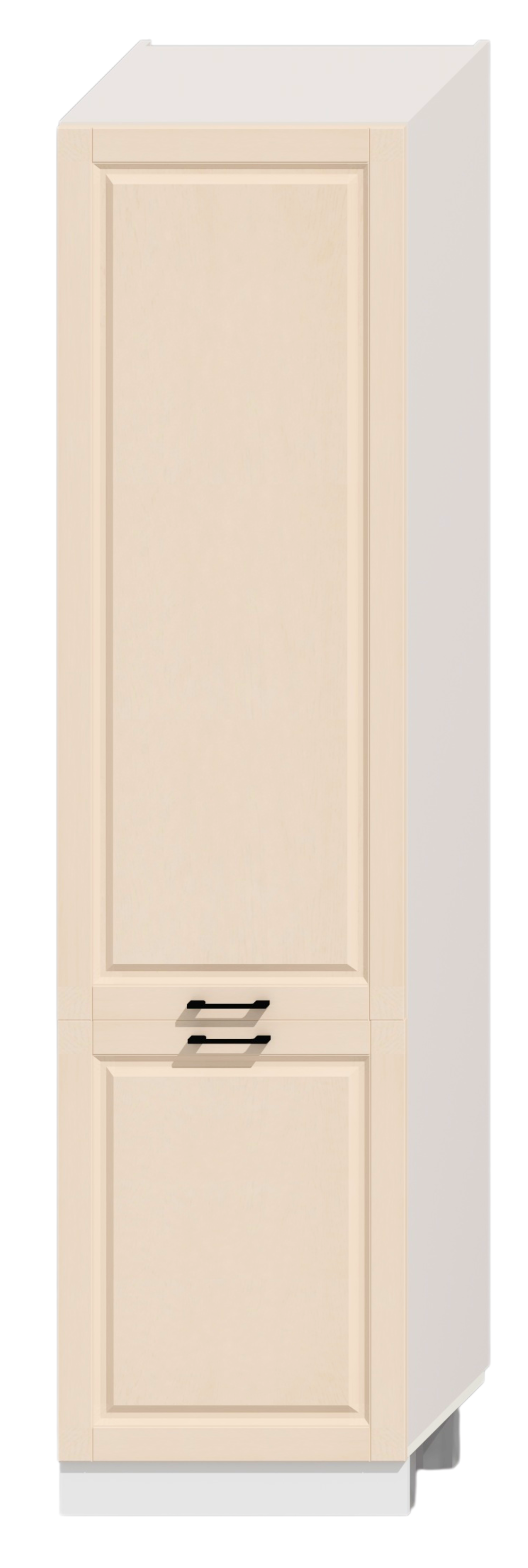 SL60 Corp înalt 2 uși pentru frigider incorporabil sau depozitare, 3 polițe, L60cm, H215cm, A60cm - imagine 1