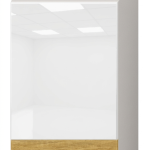 Corp superior 1 ușă 2 polițe, L45cm, H72cm, A30cm